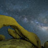 Milky Way and Arch Rock