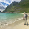 At the end of the hike, we checked out the beach. Wish we had more time to spend there.