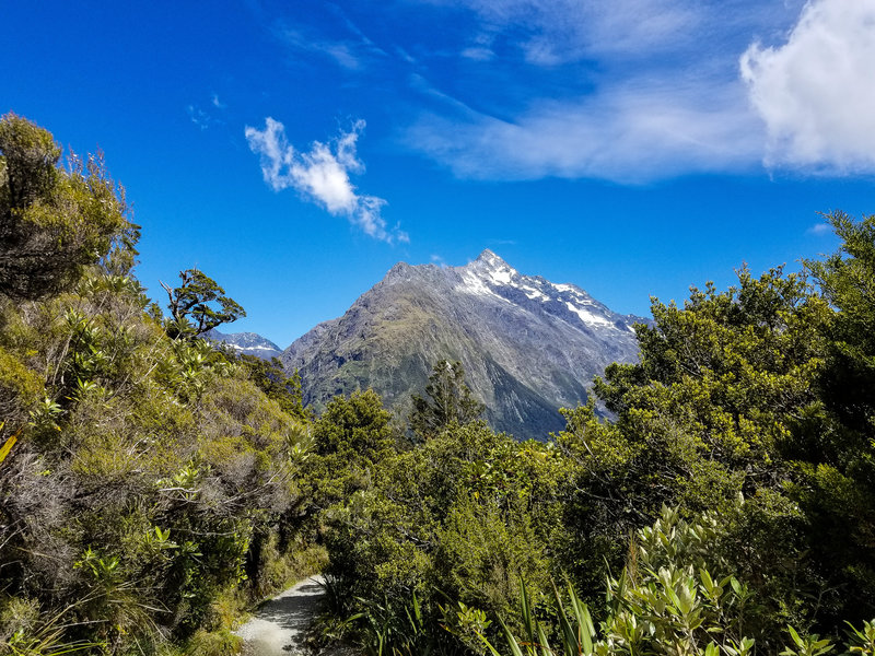 Mount Christina from the Routeburn Track