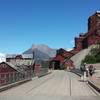 View of Kennecott, Root Glacier, Mt. Blackburn