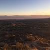 Looking Northeast over Palm Desert just before the intersection of the Art Smith Trail and the Hopalong Cassicy Trail.