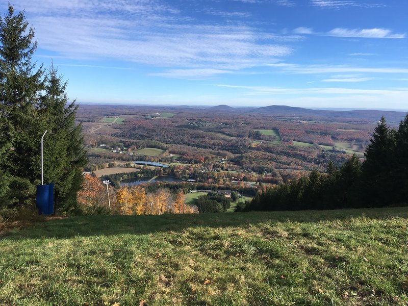 A view from the top of Elk Mountain