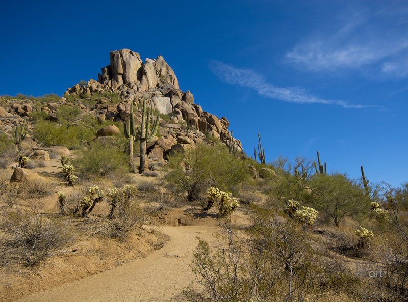 View of Pinnacle Peak, Carefree, AZ