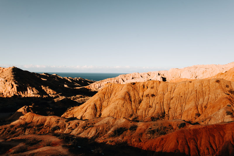 View at lake Issyk-Kul