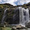 Lower part of Routeburn Falls