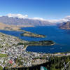 Panorama of Queenstown and Lake Wakatipu