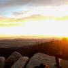 Sunset from Mill Peak.