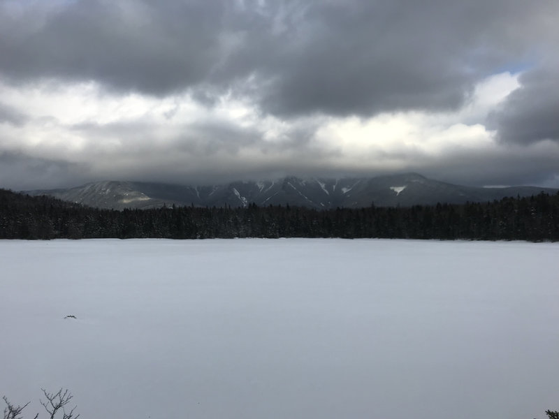 View across Lonesome Lake