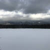 View across Lonesome Lake