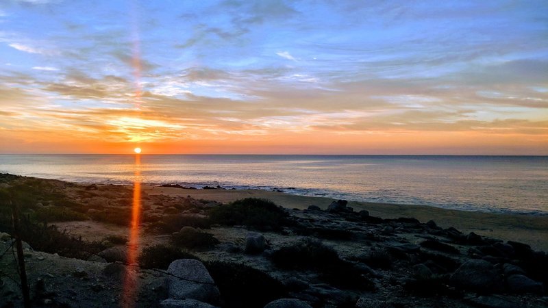 Sunrise from the trail