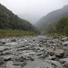 View upstream of the Blue River near Camp Flat