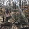 Trailhead at Beechmont Rd. and Old Holly Rd.