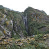 Some of the many waterfalls along the Franz Josef Glacier Valley Track