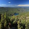 Fish Lake from the Rocky Rim