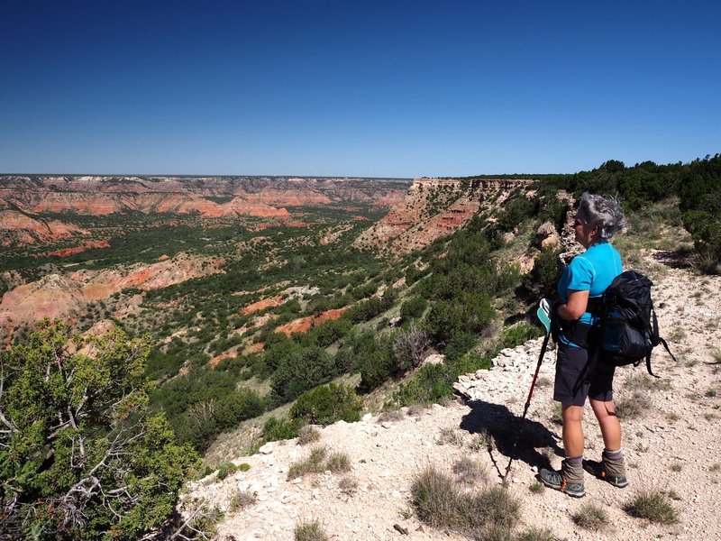 The view from the rim