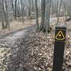 Trail marker for the Chippewa Trail