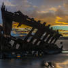 Peter Iredale wreckage