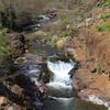 A waterfall along Swale Creek