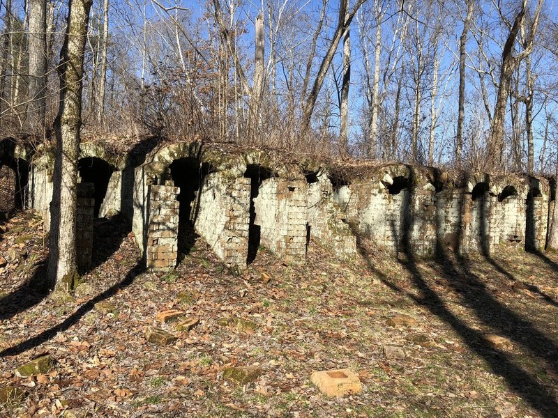 Ruins of the Belgian Coke Ovens at Vinton Furnace Experimental Forest