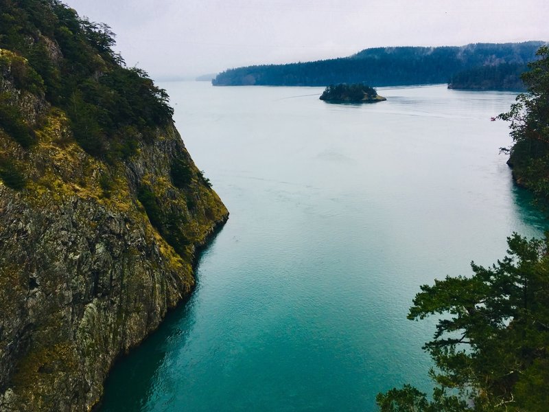 This photo does not do Deception Pass justice.