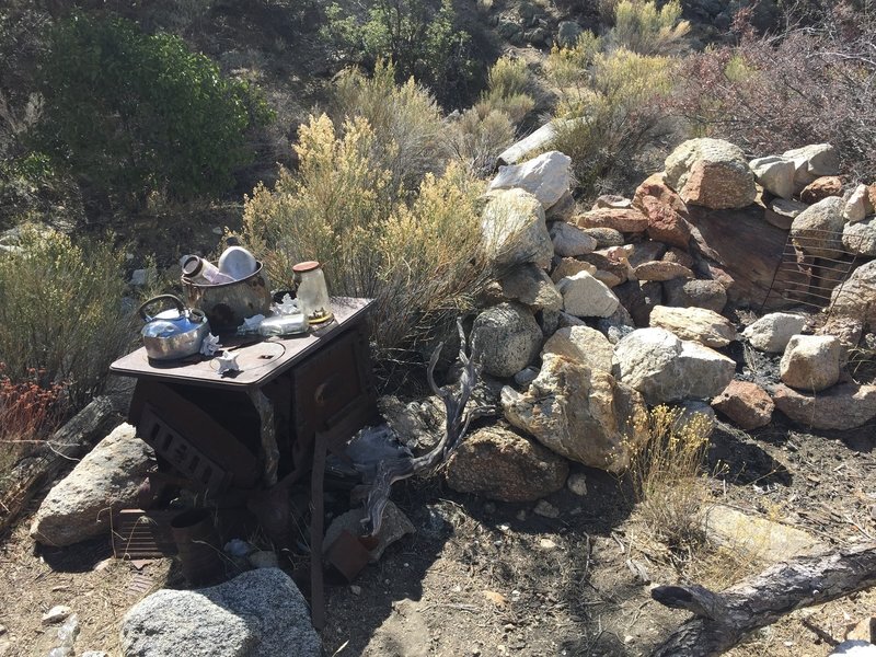 An old "cowboy" camp located along the Guadalupe Creek.