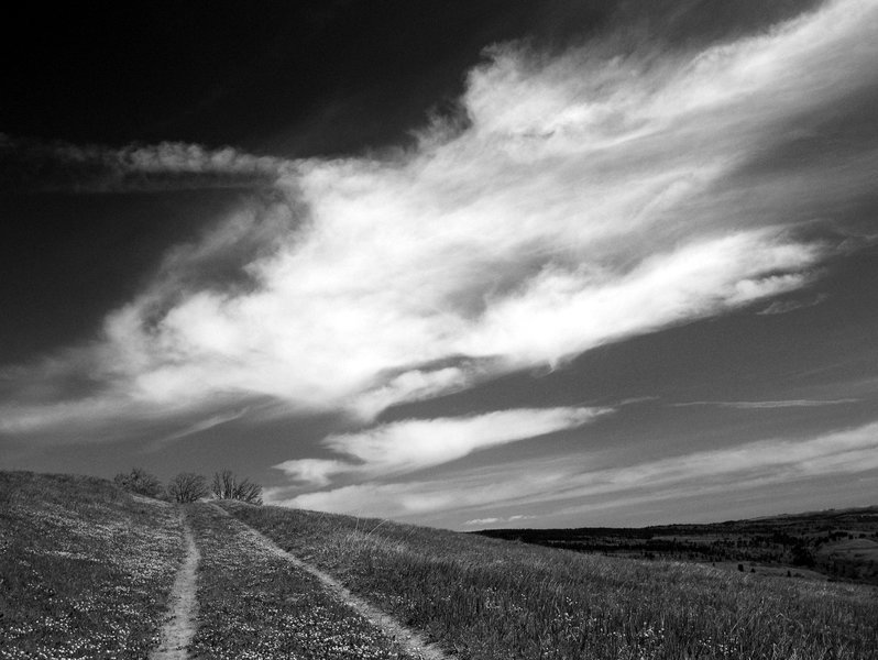 Big sky over Atwood Road