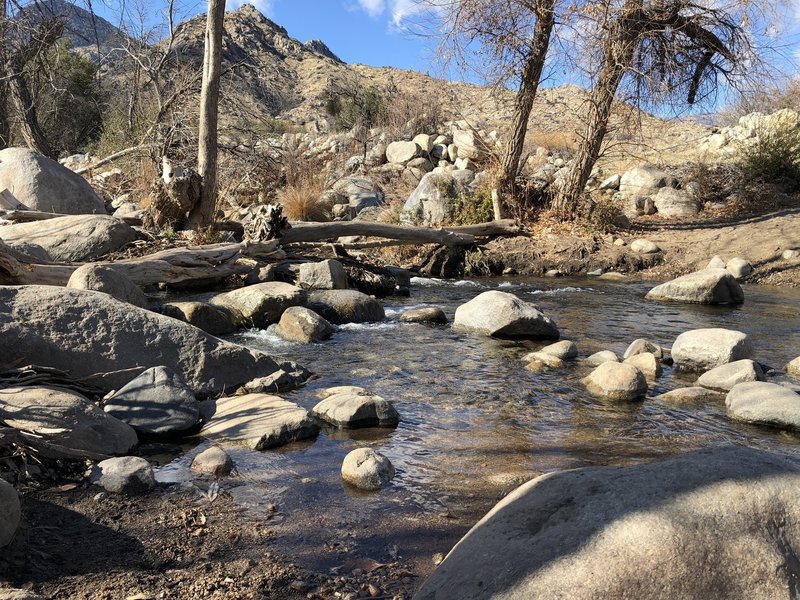 Crossing the Bull Run Creek