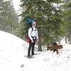 Trail junction - Marion and PCT.