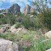 View of the Organ Mountains from Baylor Pass Trail