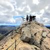 Standing on the summit