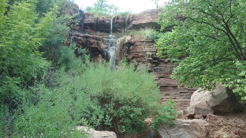 Bridal veil falls.