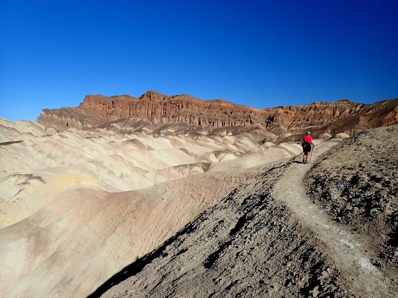 Along the Golden Canyon Trail