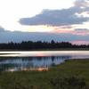 Sundown at Anderson Lake