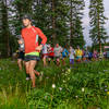 Racers heading out on the Grand Mesa Ultras.