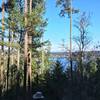 View of lake Campbell.