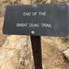 The true end of trail.