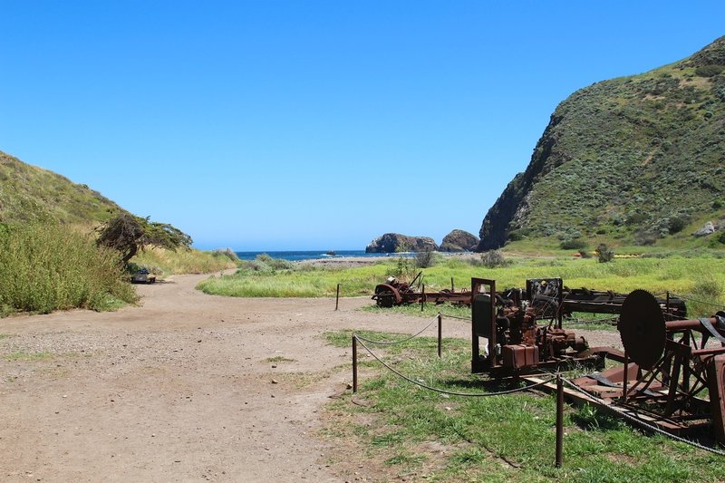 Historic Scorpion Ranch machinery.