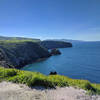 Cavern Point Loop Trail cliff view.