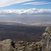 View from Guadalupe Mountains National Park, Guadalupe Peak Trail.