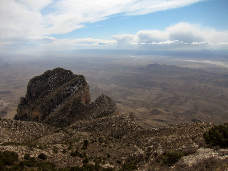 El Capitan from Guadalupe Mountains National Park, Guadalupe Peak Trail.