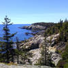 Looking toward Western Head along the Cliff Trail.