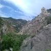 Looking east into the canyon.