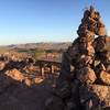 The summit of the Vietnam Memorial Trail looking northwest.