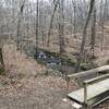 Bridge over Lawson Branch. This is really the start of the trail.