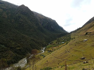 Arriving in the village of Yanama!