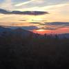 Sunset over Mt. Washington from the Carter Moriah Trail