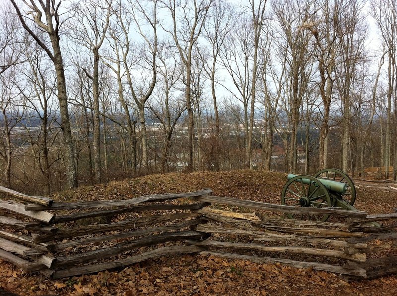 Canon on Kennesaw Mountain