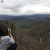 View over the Smokies.