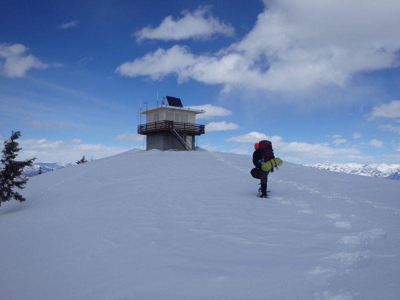 Sunset Mountain peak - Lookout tower