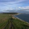 Looking South towards the old ferry house.